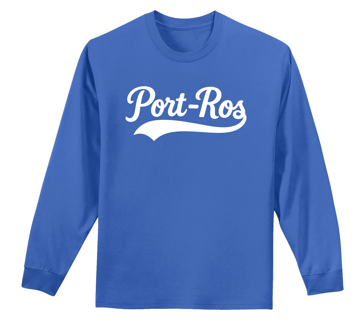 PWR Port-Ros Graphic Long Sleeve Cotton T-shirt