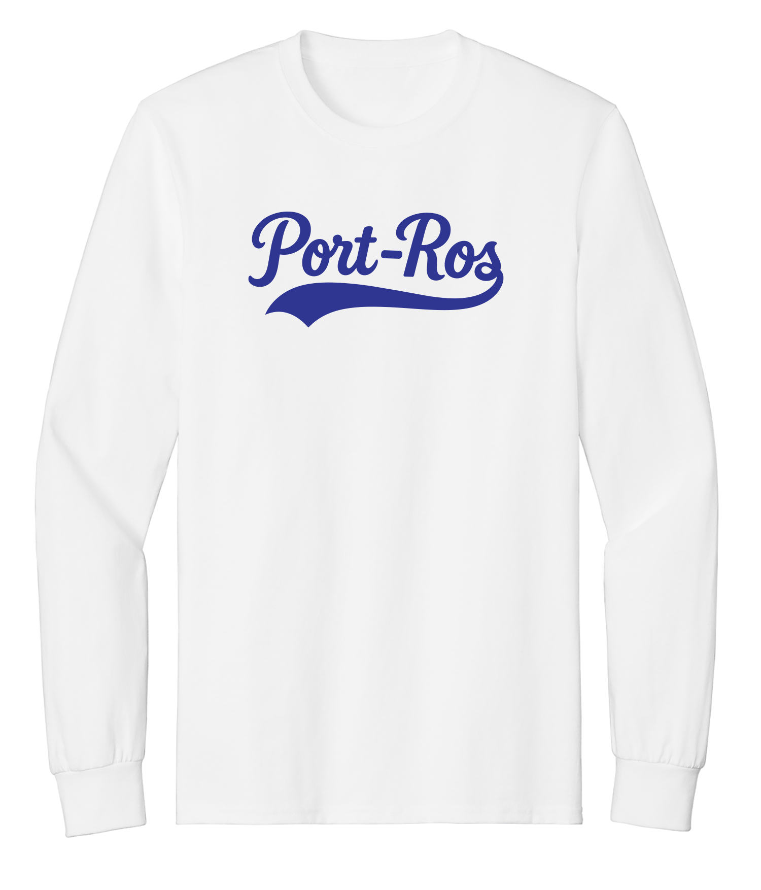 PWR Port-Ros Graphic Long Sleeve Cotton T-shirt