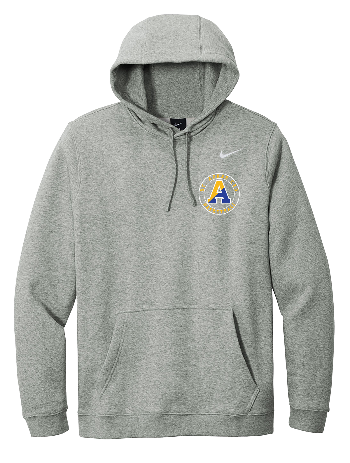 ST AGNES BASKETBALL Nike Club Fleece Pullover Hoodie