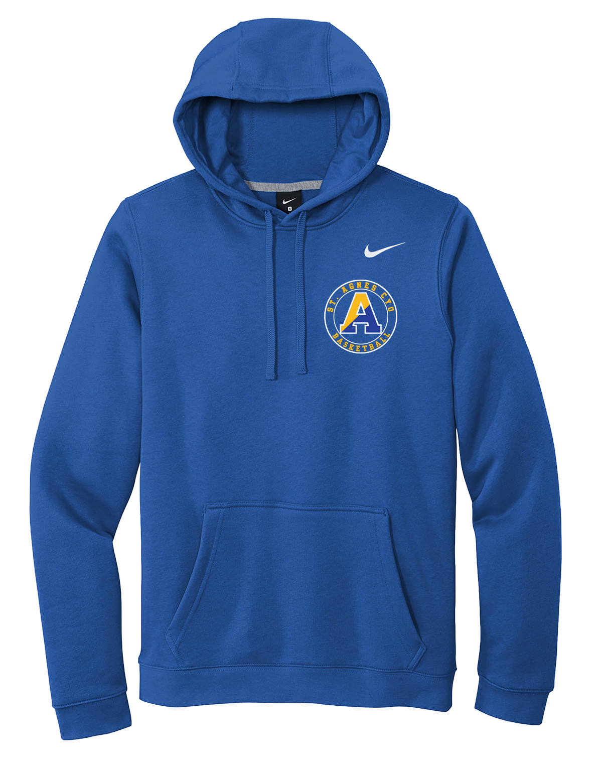 ST AGNES BASKETBALL Nike Club Fleece Pullover Hoodie