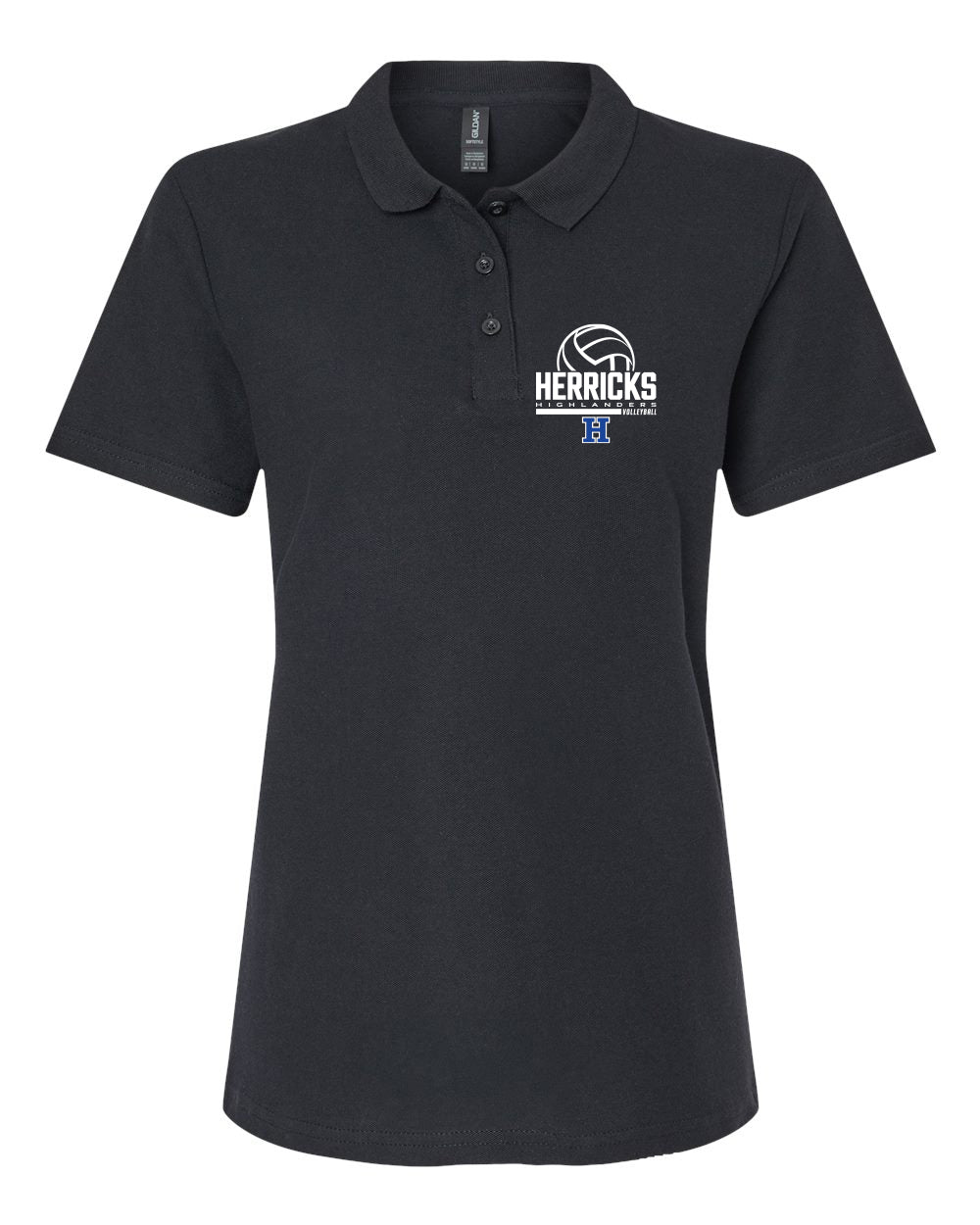 HERRICKS VOLLEYBALL PRINTED PERFORMANCE WOMEN'S POLO 64800L