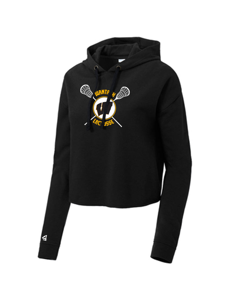 Wantagh Lacrosse Cropped Women's Hoodie