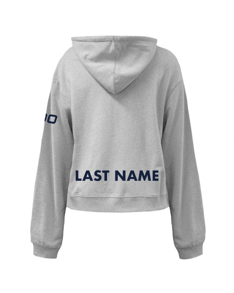RVC Tigers Softball MOM Cropped Fleece Hoodie