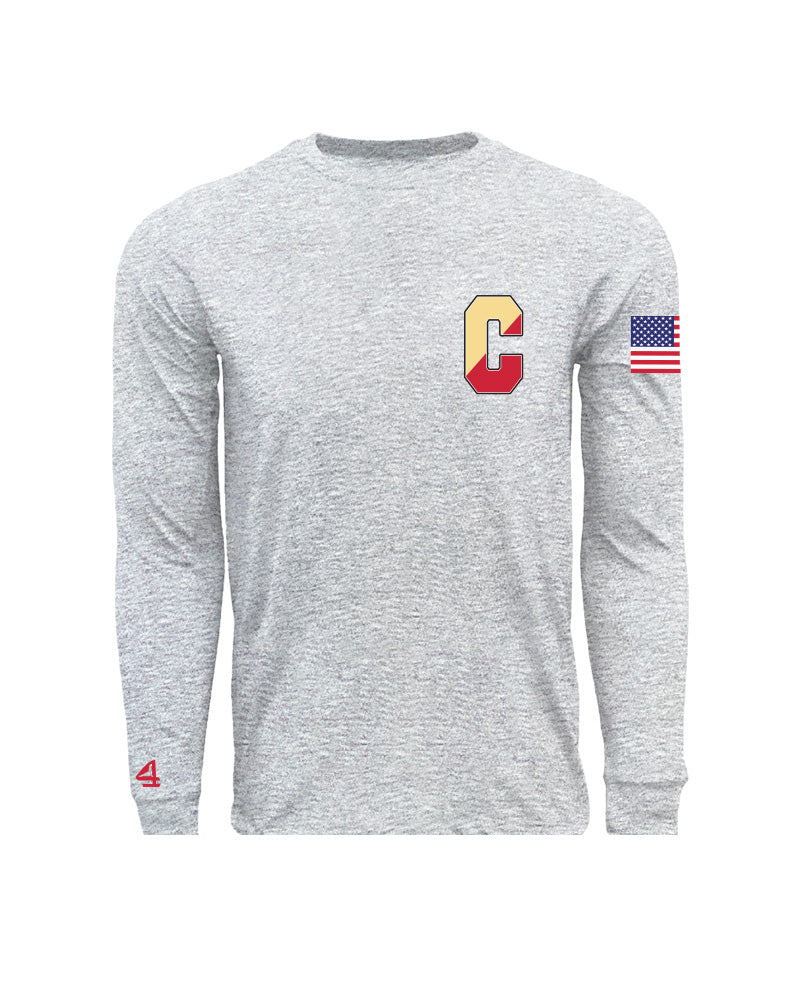 13 Flyers Rugby Battalion Logo Long Sleeve Tees