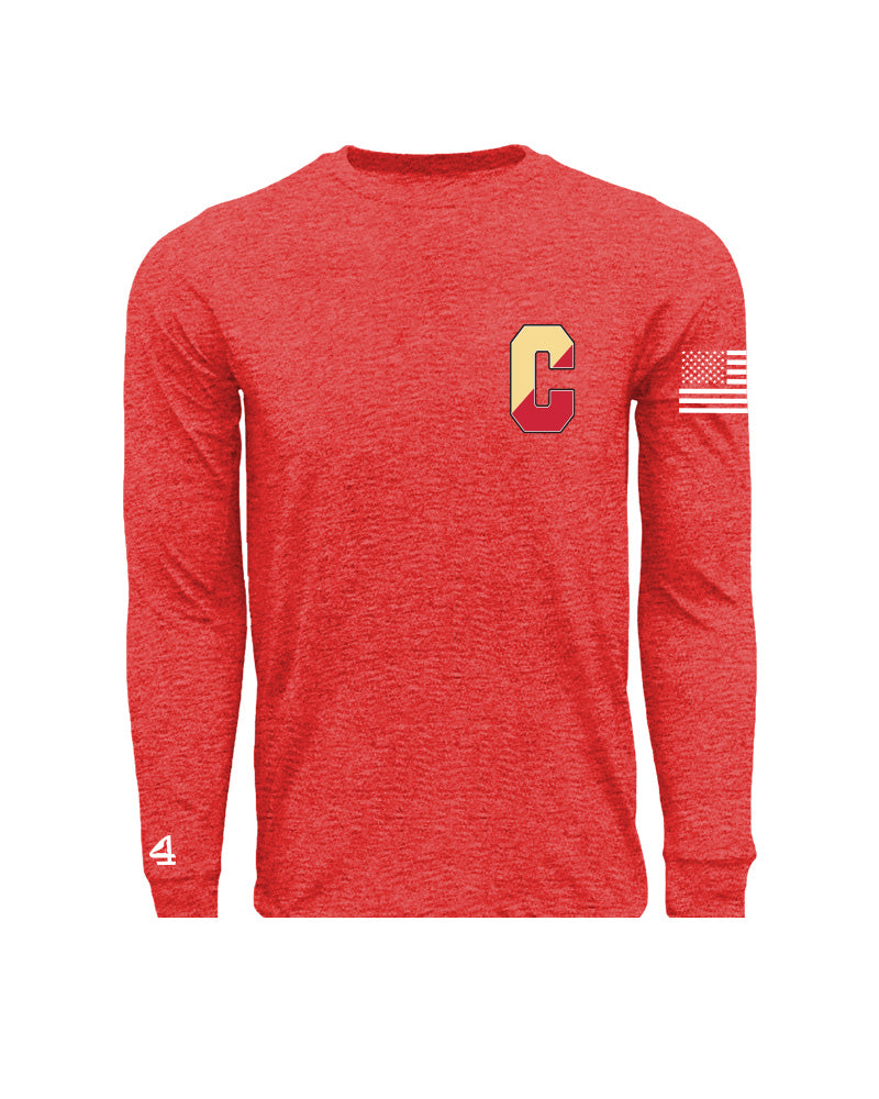 13 Flyers Rugby Battalion Logo Long Sleeve Tees