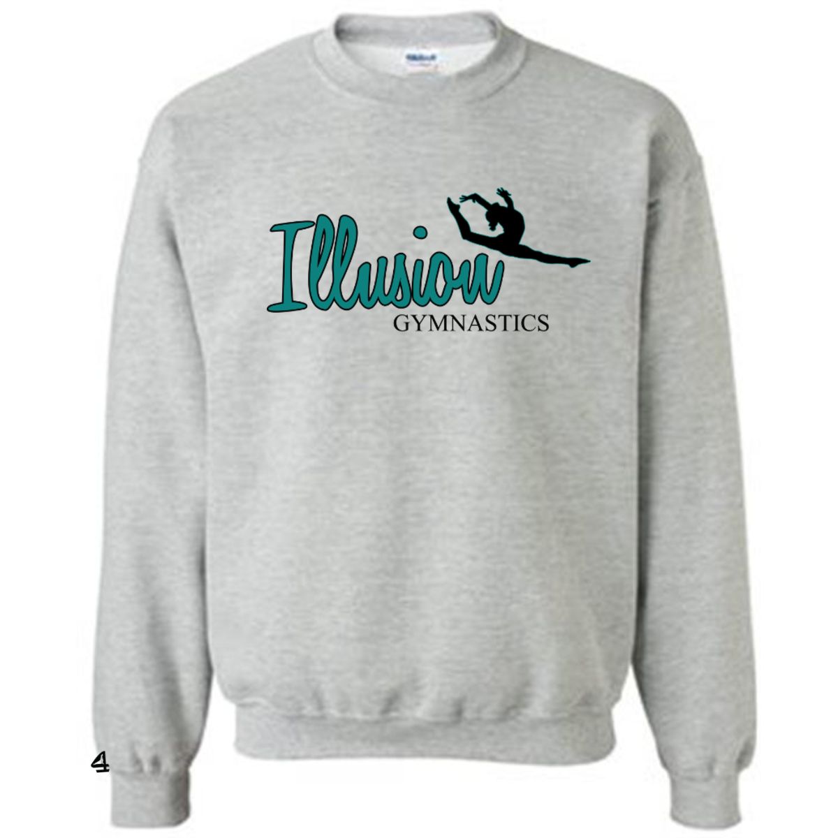 Illusion Gymnastics Adult Fleece Crew