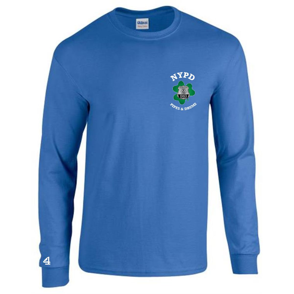 NYPD PIPES AND DRUMS Long Sleeve shirt