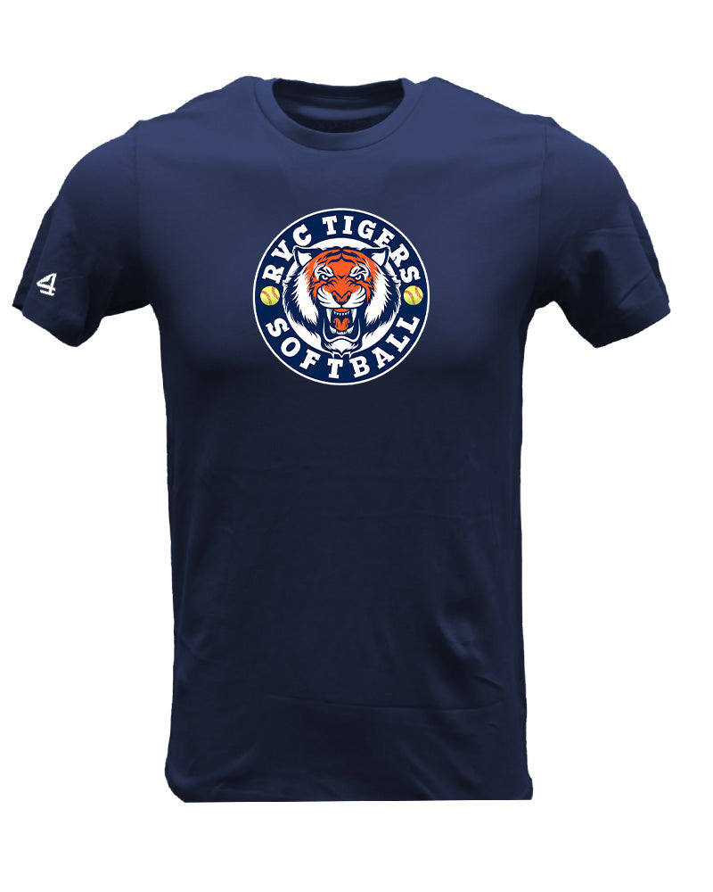 RVC Tigers Softball Short Sleeve Tee