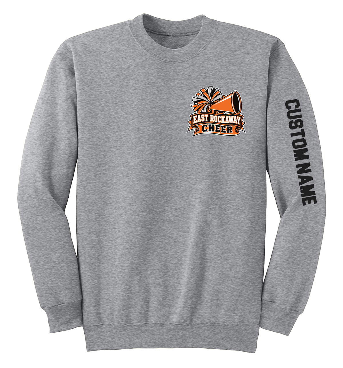 EAST ROCKAWAY CHEER CREWNECK PC107
