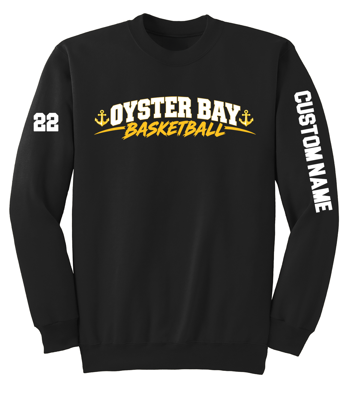 Oyster Bay Basketball CREWNECK PC90L/PC78Y