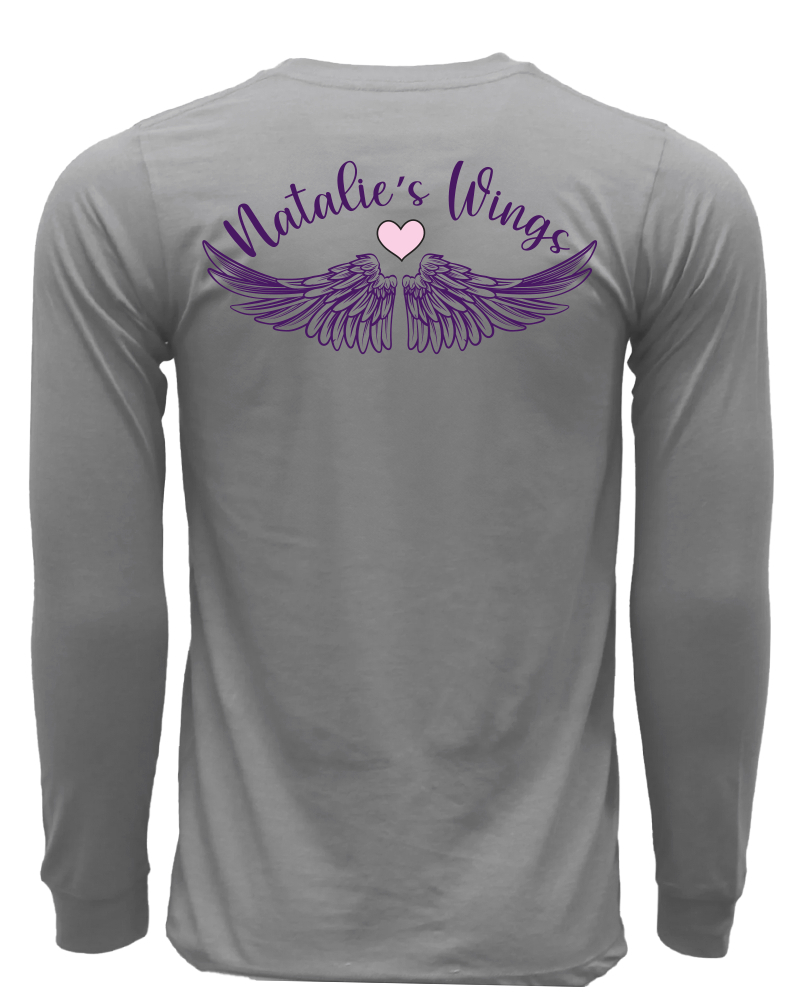 Natalie's Wings Long Sleeve  Performance Tee