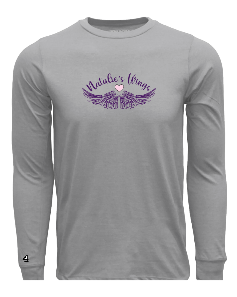 Natalie's Wings Long Sleeve  Performance Tee