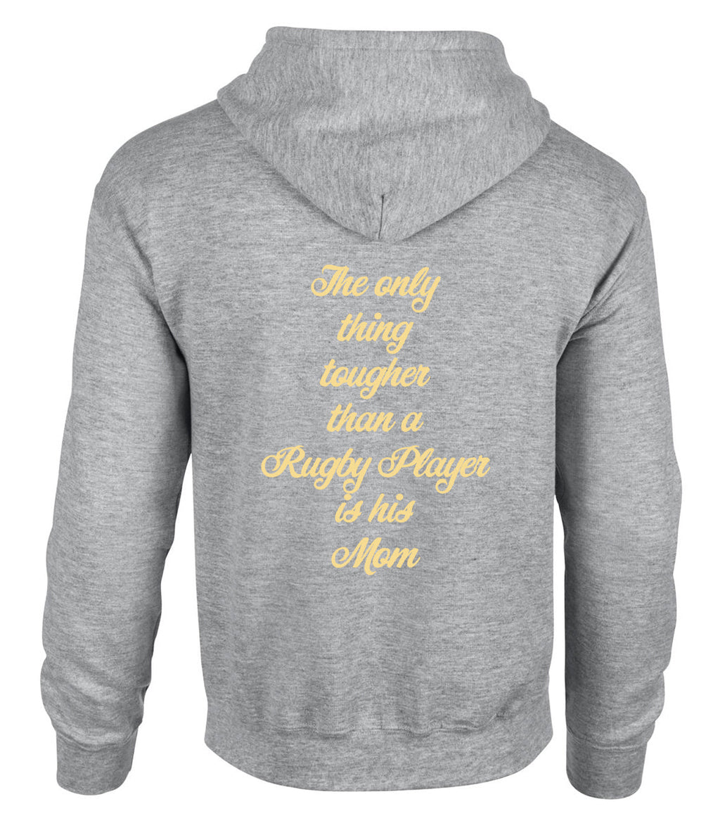 12 Flyers Rugby Battalion Mom Full Zip Hoodie