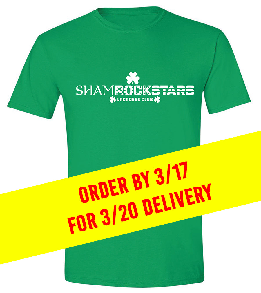 Rockstars Lax Cotton Shamrockstars Short Sleeve Tee
