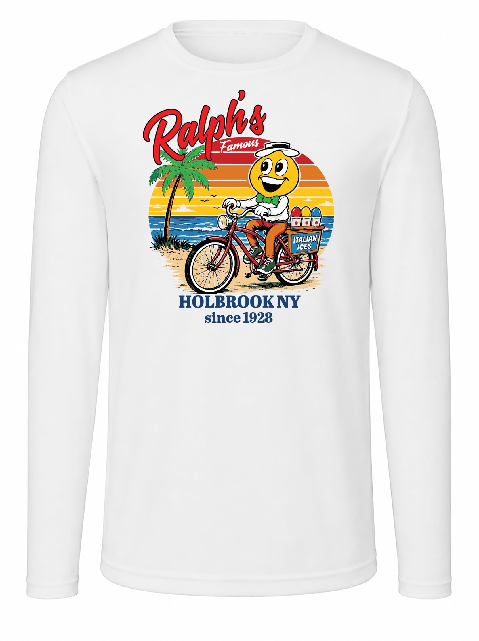 Ralphs Famous Italian Ices & Ice Cream Summer Day UPF 50+ UV solar protection Long Sleeve Shirt
