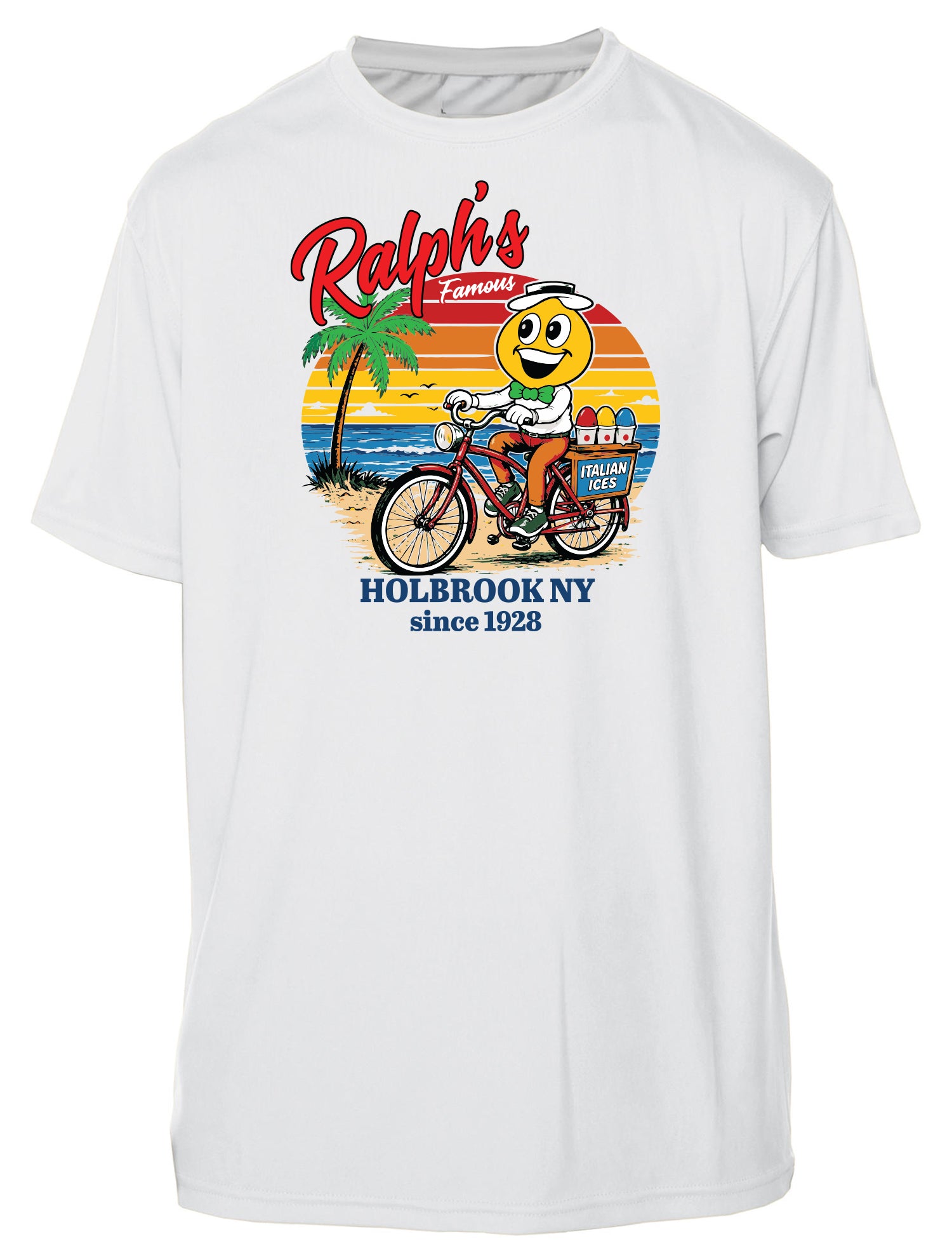 Ralphs Famous Italian Ices & Ice Cream Summer Day UPF 50+ UV solar protection Short Sleeve Shirt