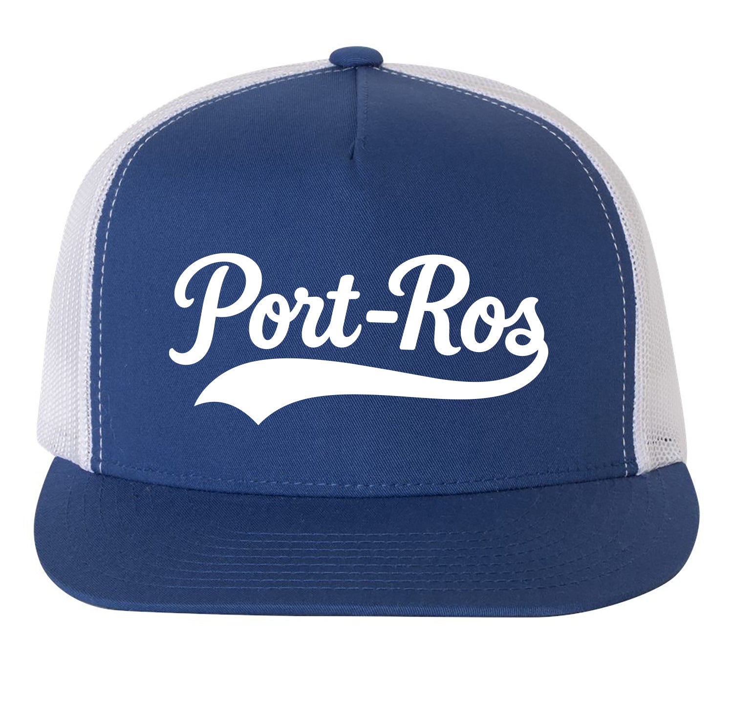 PWR Port-Ros Printed or Embroidered Snapback Trucker Hat
