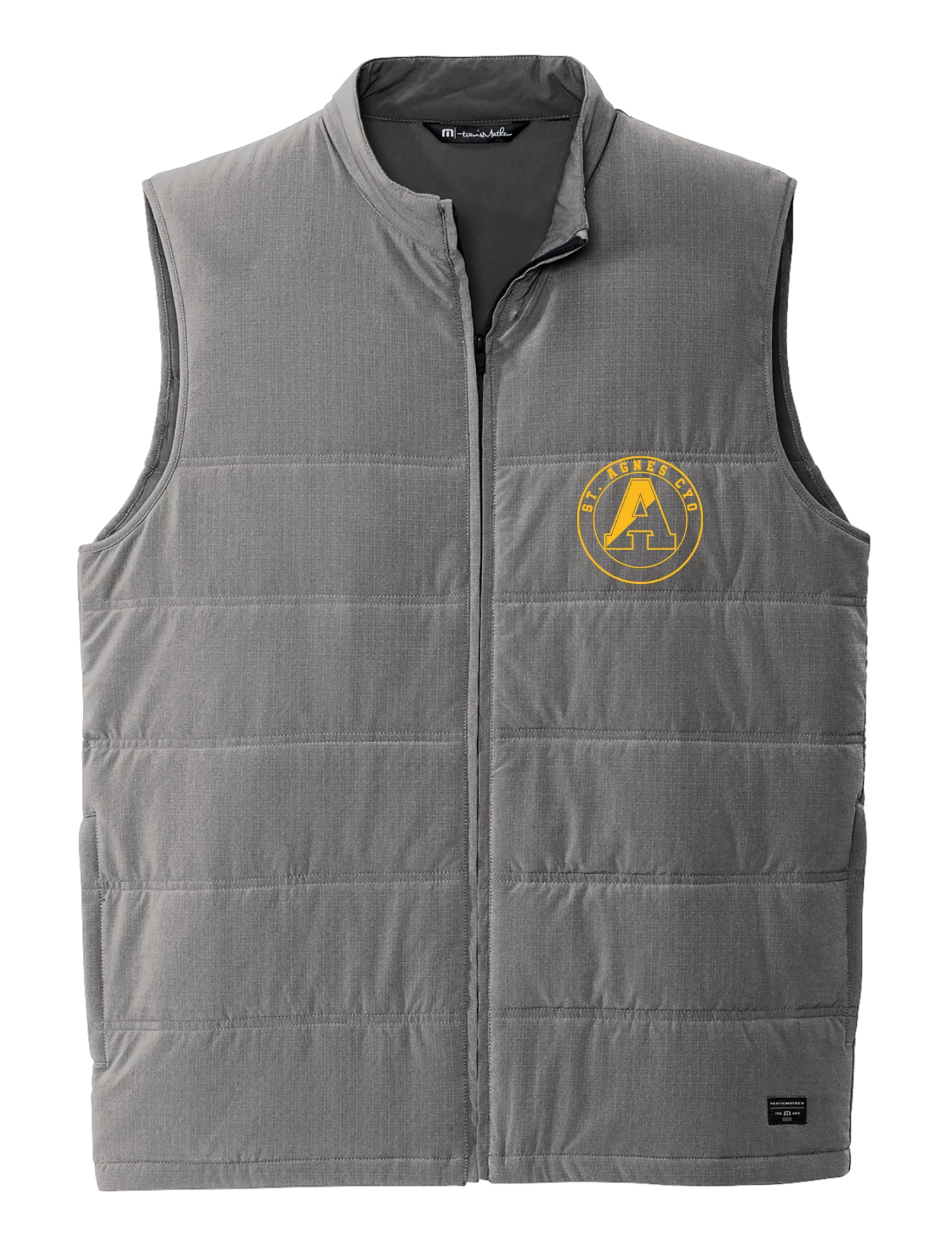 ST AGNES BASKETBALL Embroidered TravisMathew Cold Bay Vest