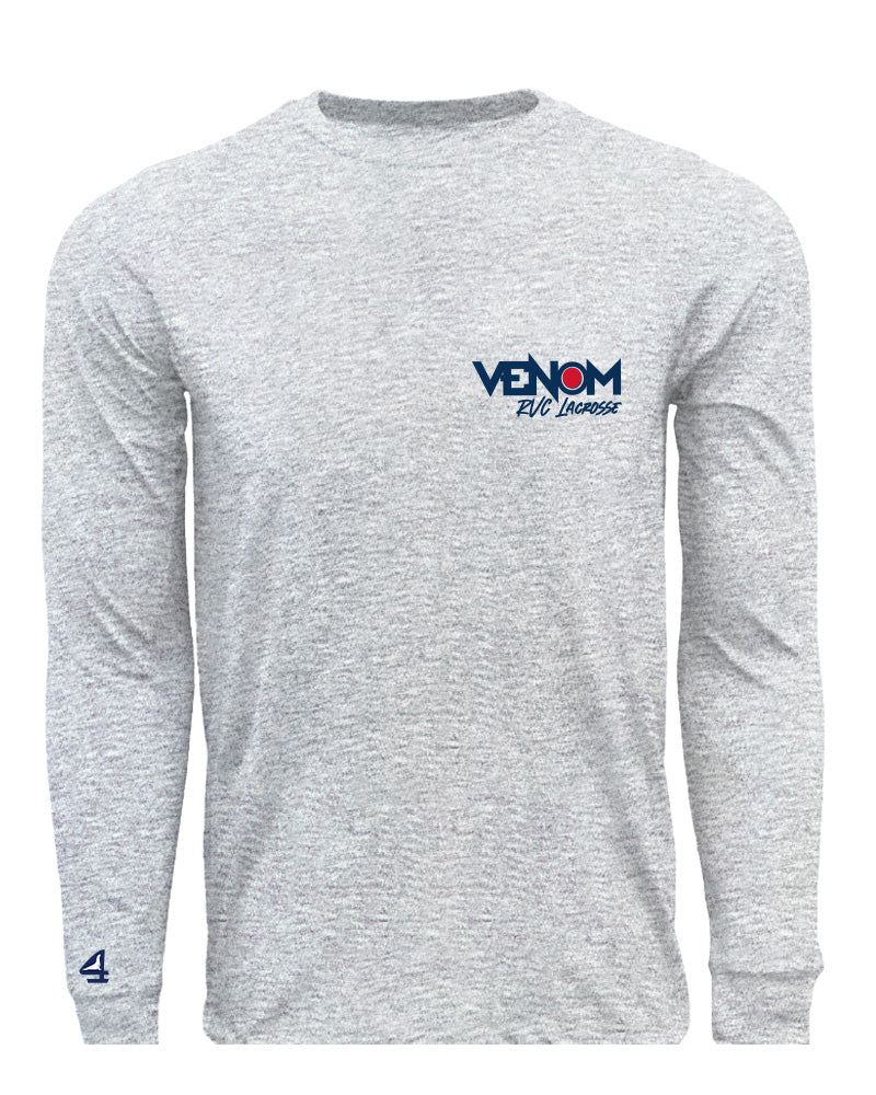RVC VENOM Lax Long Sleeve Cotton Tees