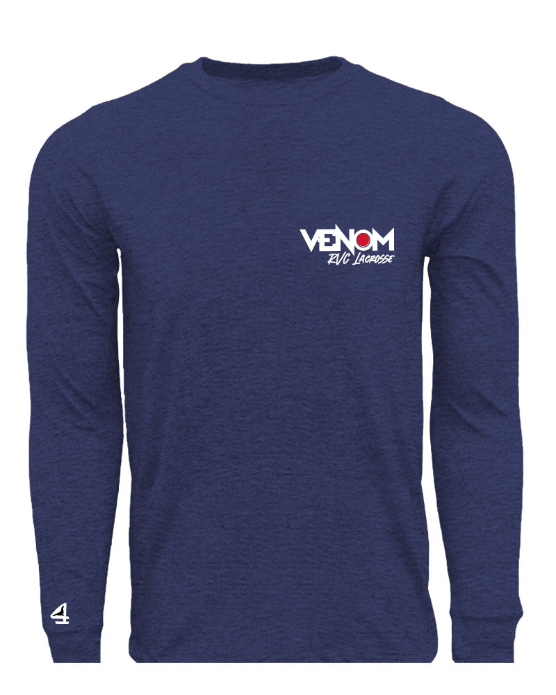 RVC VENOM Lax Long Sleeve Cotton Tees