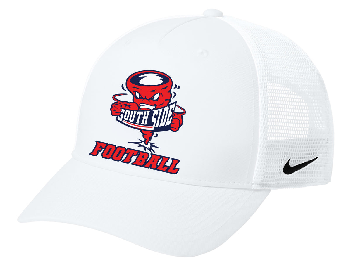 SOUTH SIDE MIDDLE SCHOOL FOOTBALL 2026 Team 100 Embroidered NIKE Snapback Mesh Cap