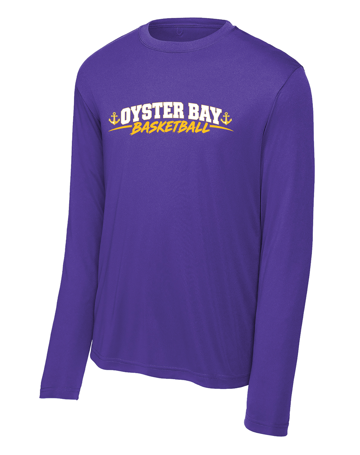 Oyster Bay Basketball PERFORMANCE LONG SLEEVE SHIRT st350LS