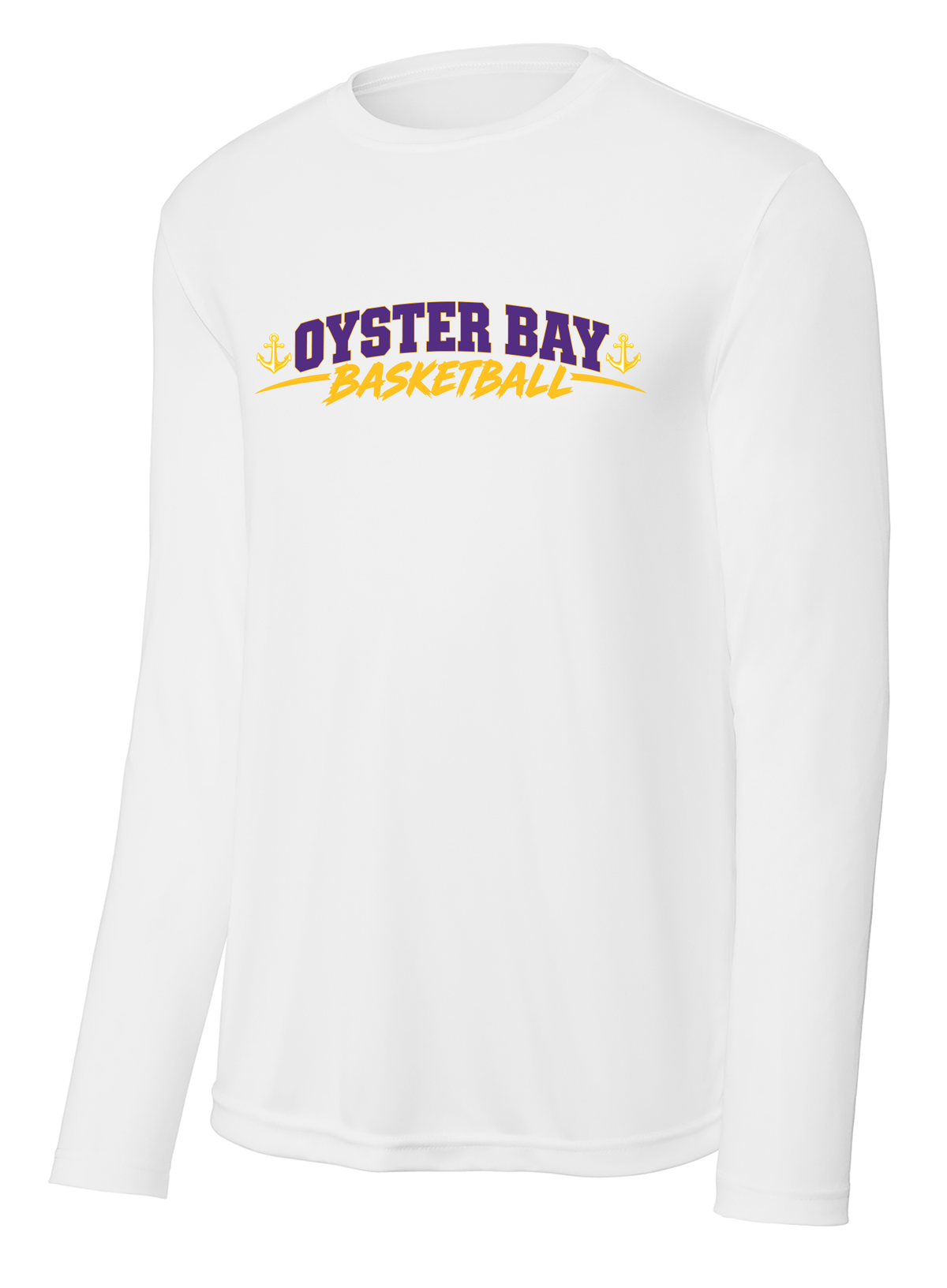 Oyster Bay Basketball PERFORMANCE LONG SLEEVE SHIRT st350LS