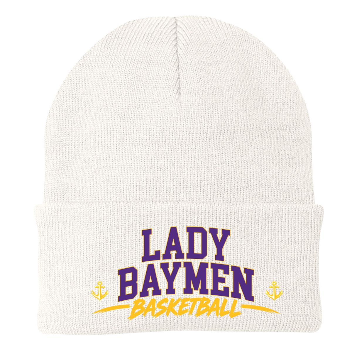 Oyster Bay Ladies Basketball embroidered Beanie CP90