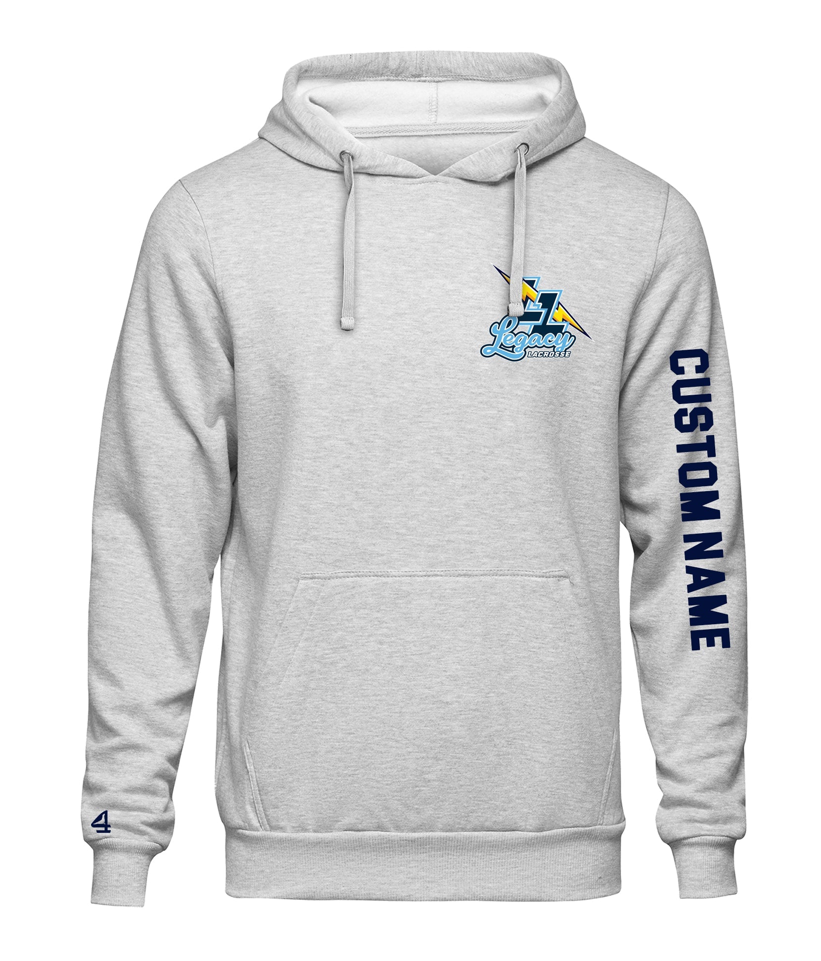 Lightning Legacy Lacrosse Flag Hoodie