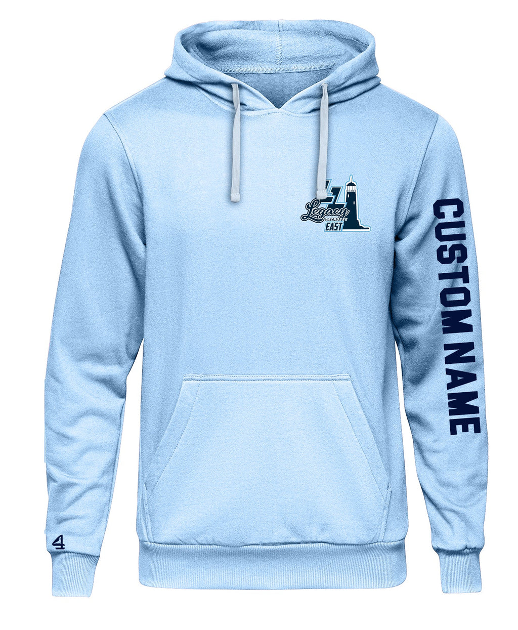Legacy Lacrosse East Flag Hoodie