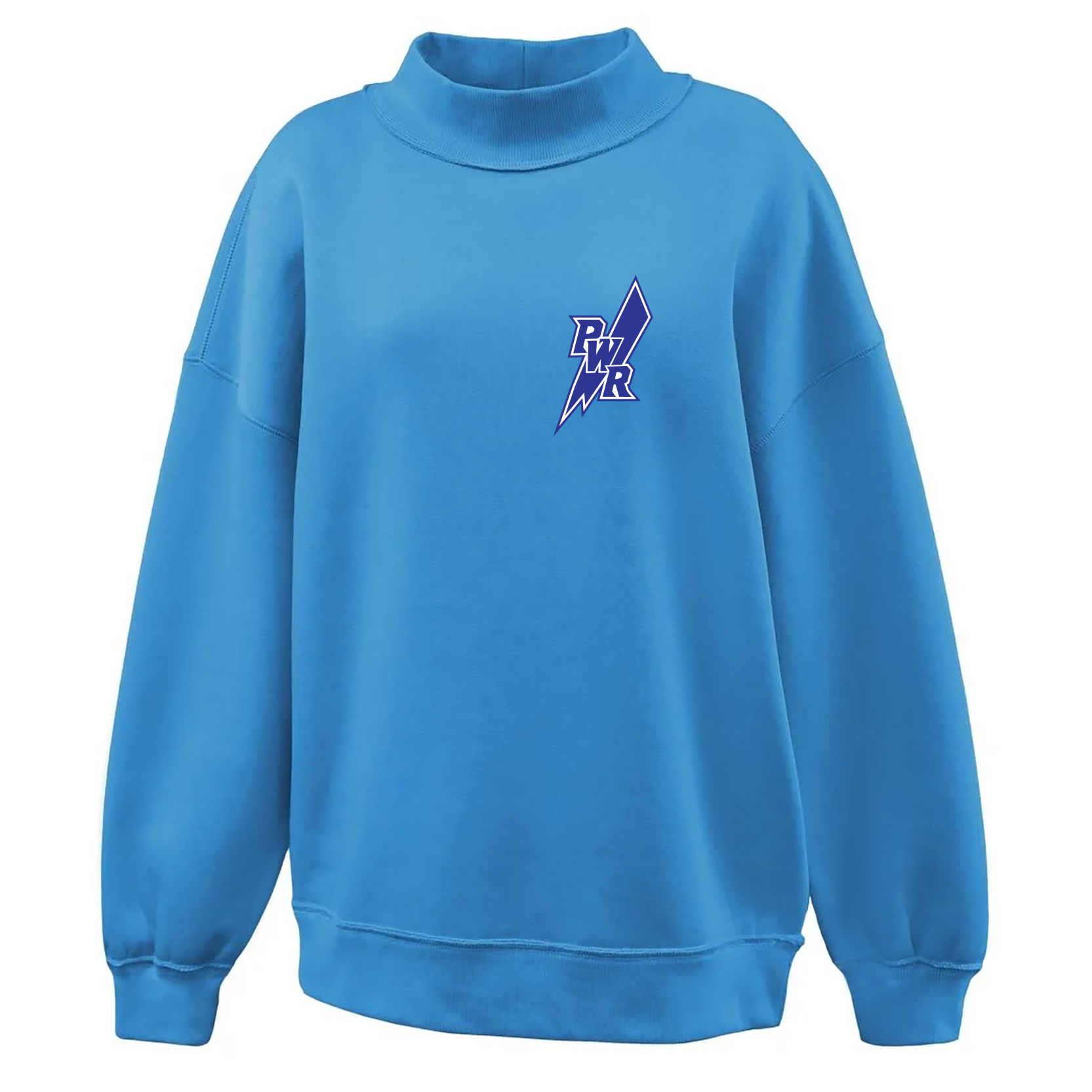 PWR Pennant Juliet Mock-neck sweatshirt