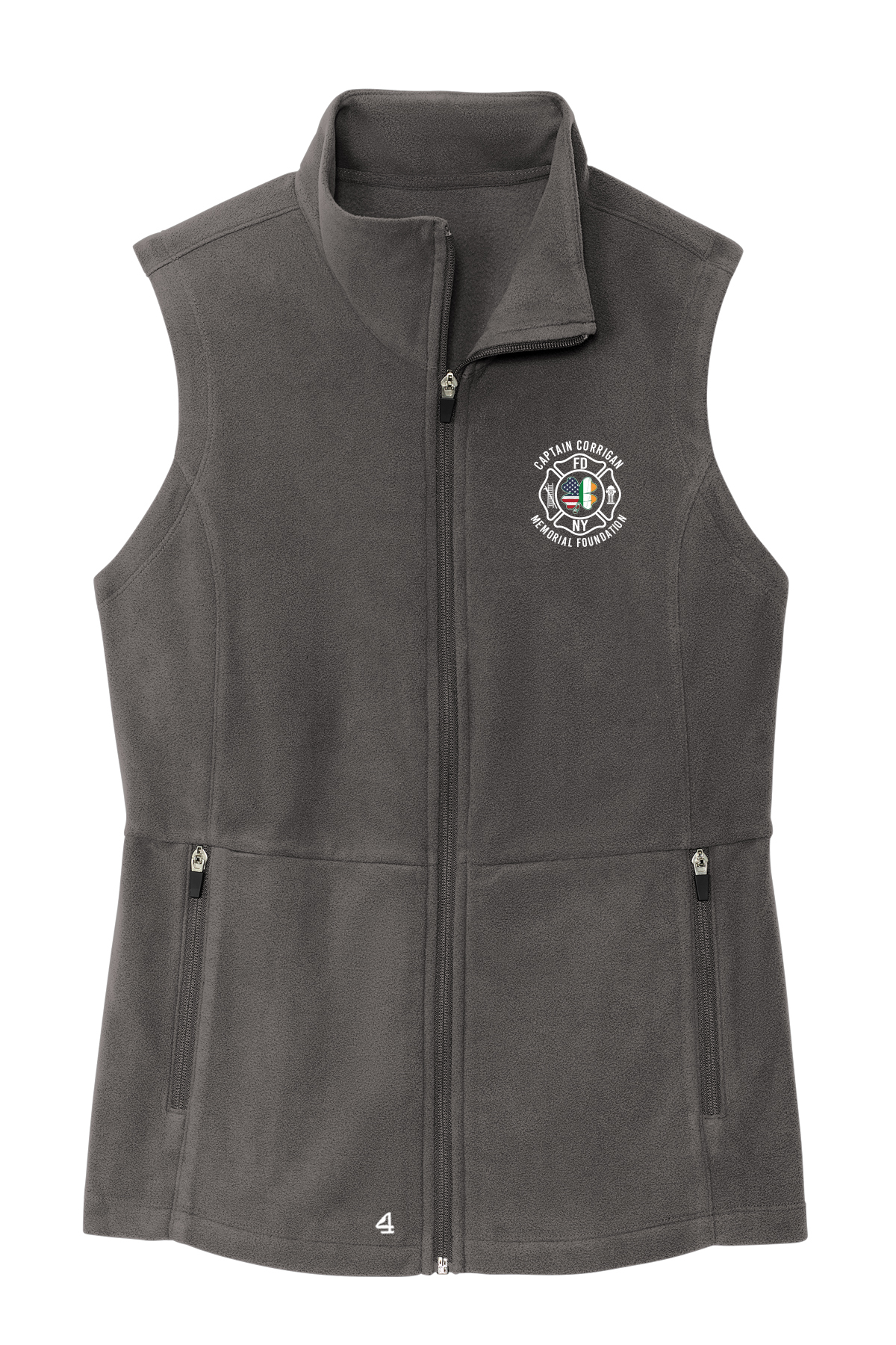 Captain Corrigan Memorial Embroidered Womens Fleece Vest