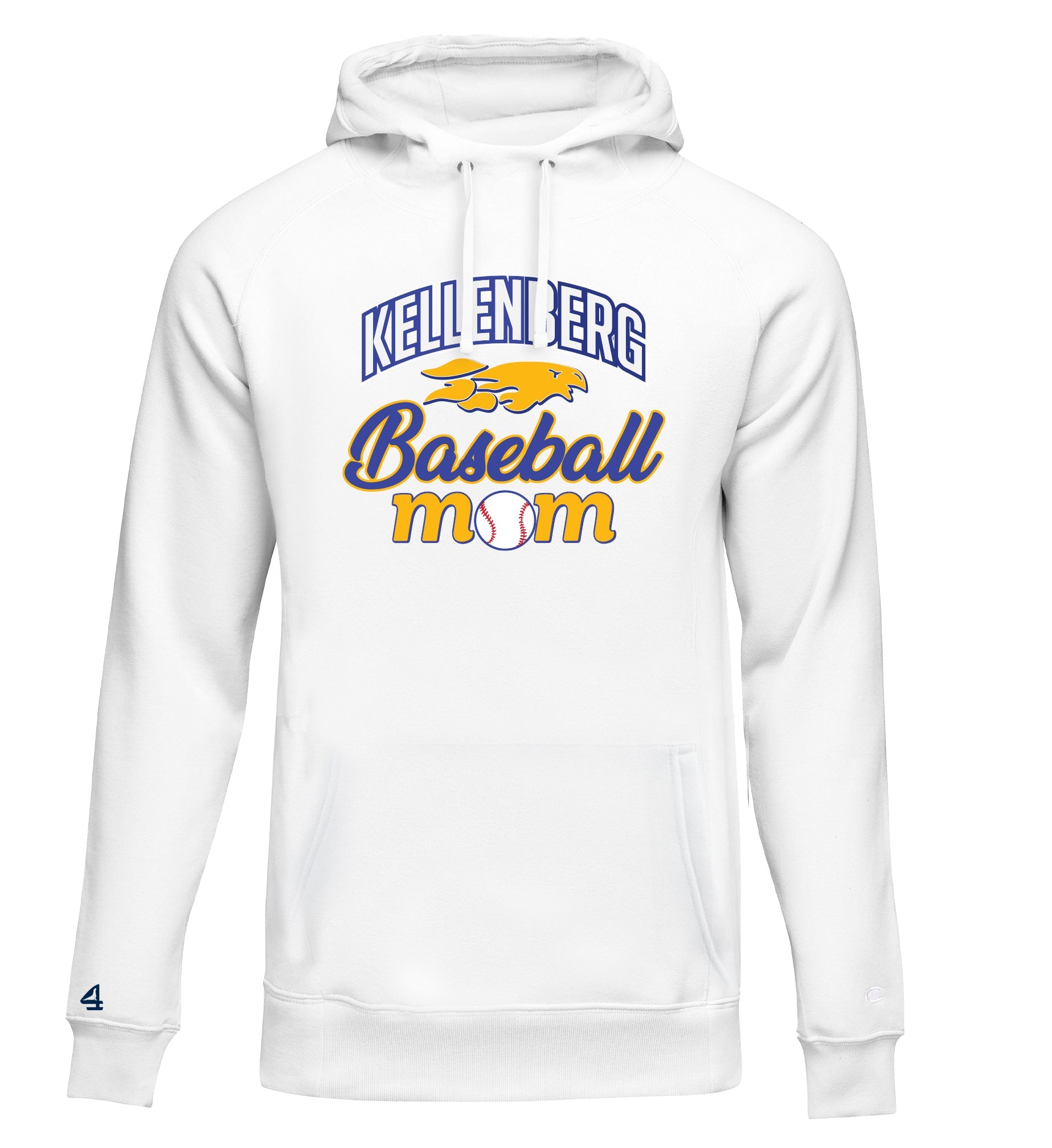 Kellenberg Baseball Mom Hoodie