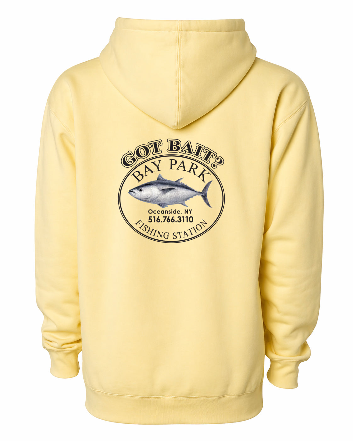 BAY PARK FISHING STATION HEAVY WEIGHT HOODIE