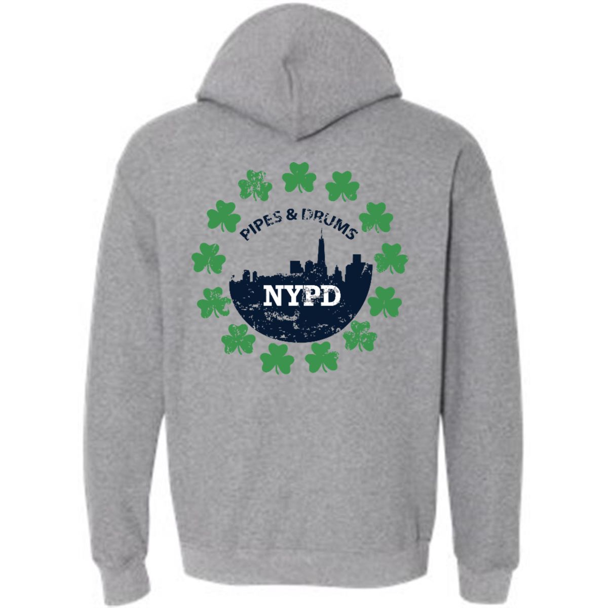 NYPD PIPES AND DRUMS Shield Hoodie