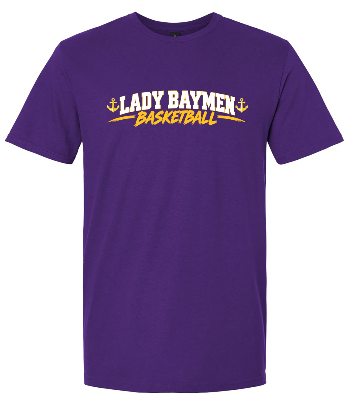 Oyster Bay Ladies Basketball Short Sleeve T-shirt 64000/B