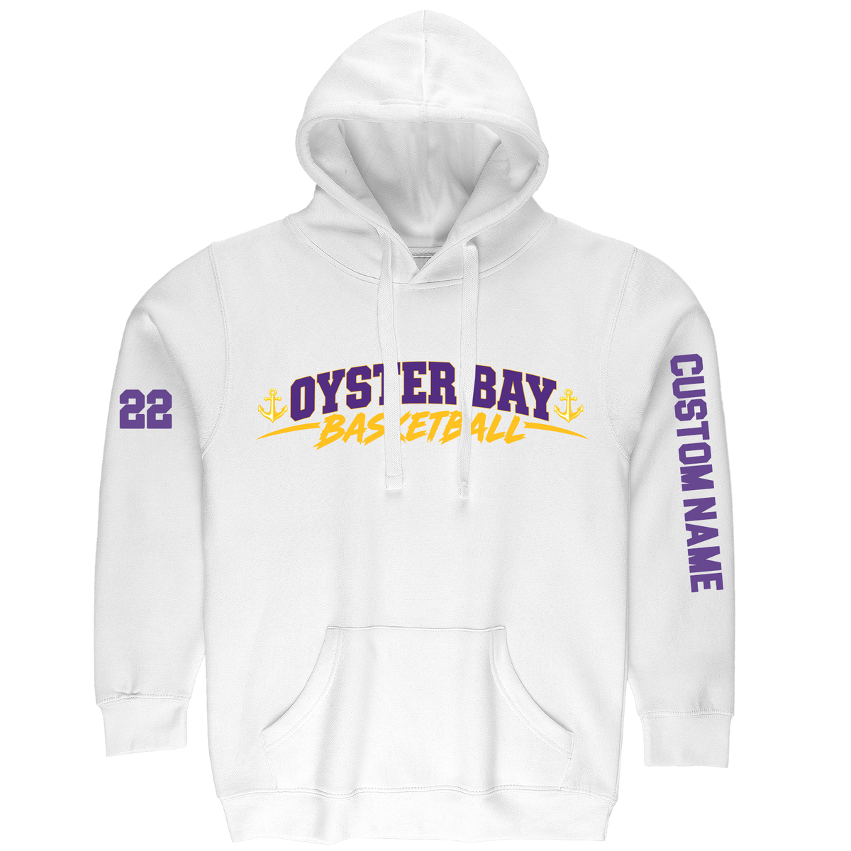 Oyster Bay Basketball Buoy4 Hoodie