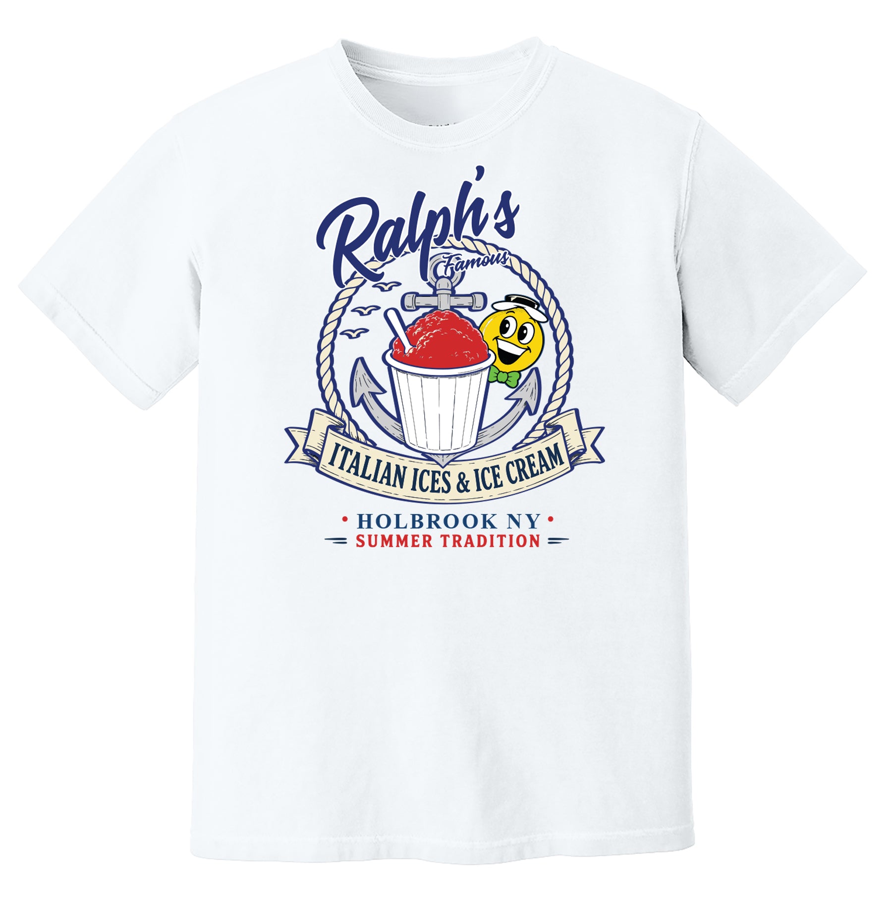 Ralphs Famous Italian Ices & Ice Cream Anchor Tshirt