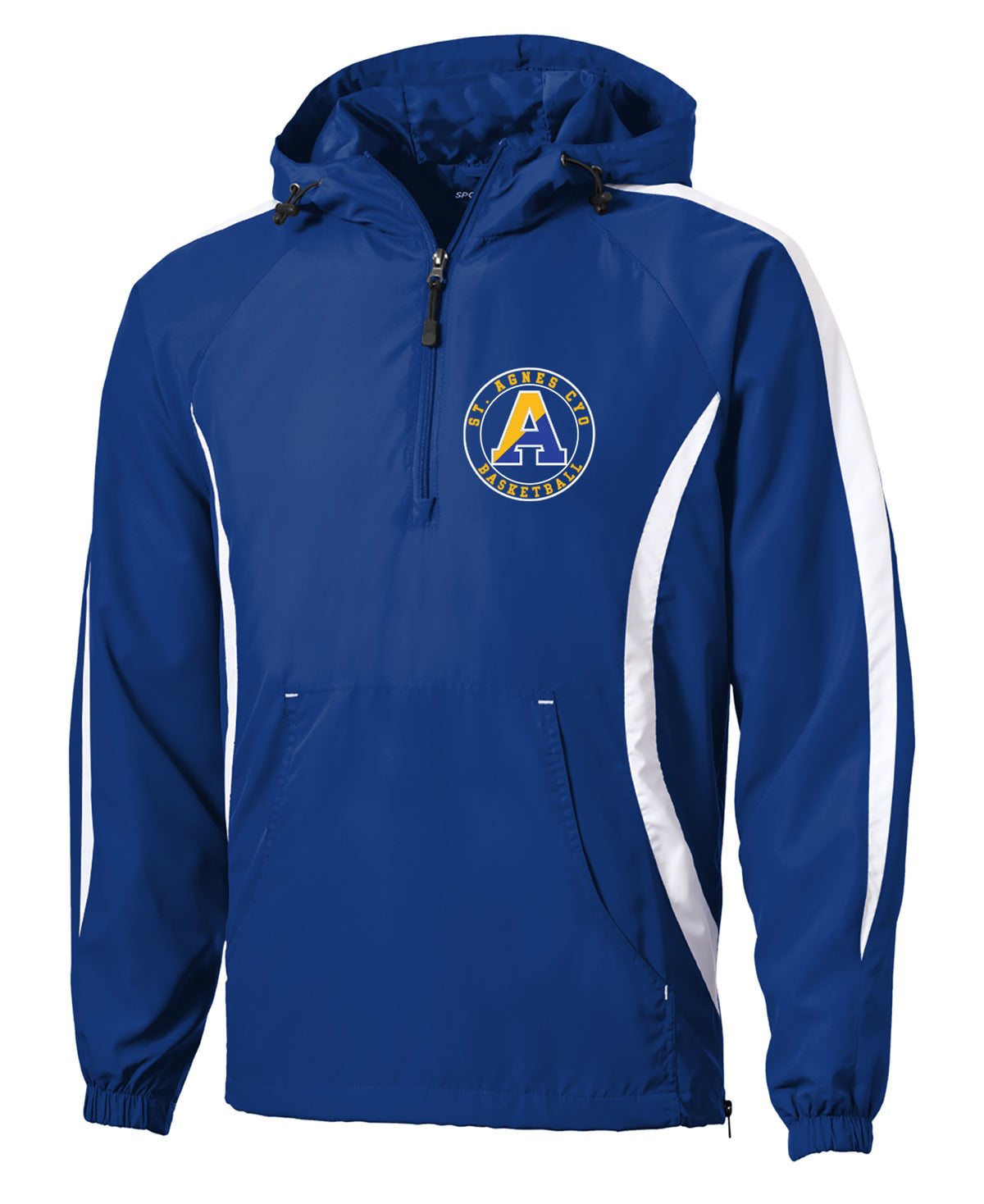 ST AGNES BASKETBALL Printed Raglan Jacket