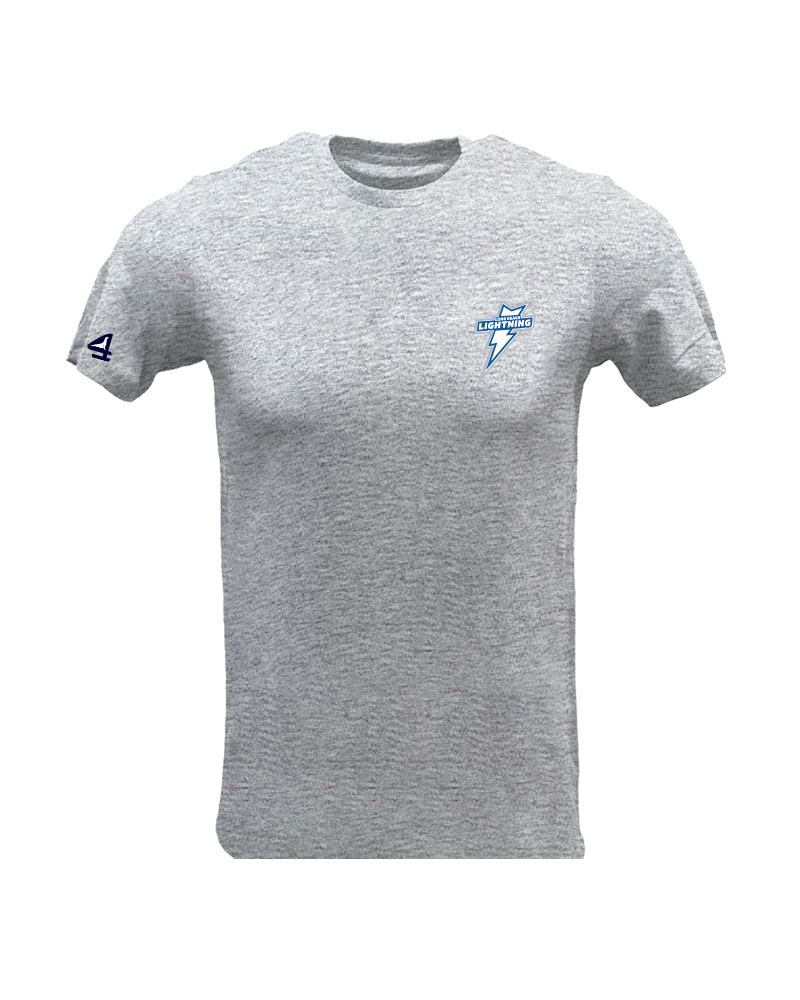 Long Beach Lightning Slap Shot Sleeve Cotton Tee