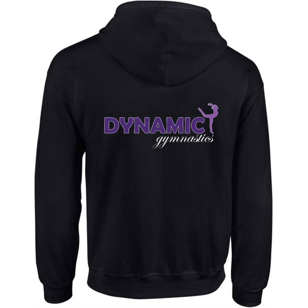 Dynamic Gymnastics ADULT SIZE Heavy Blend Full-Zip Hood