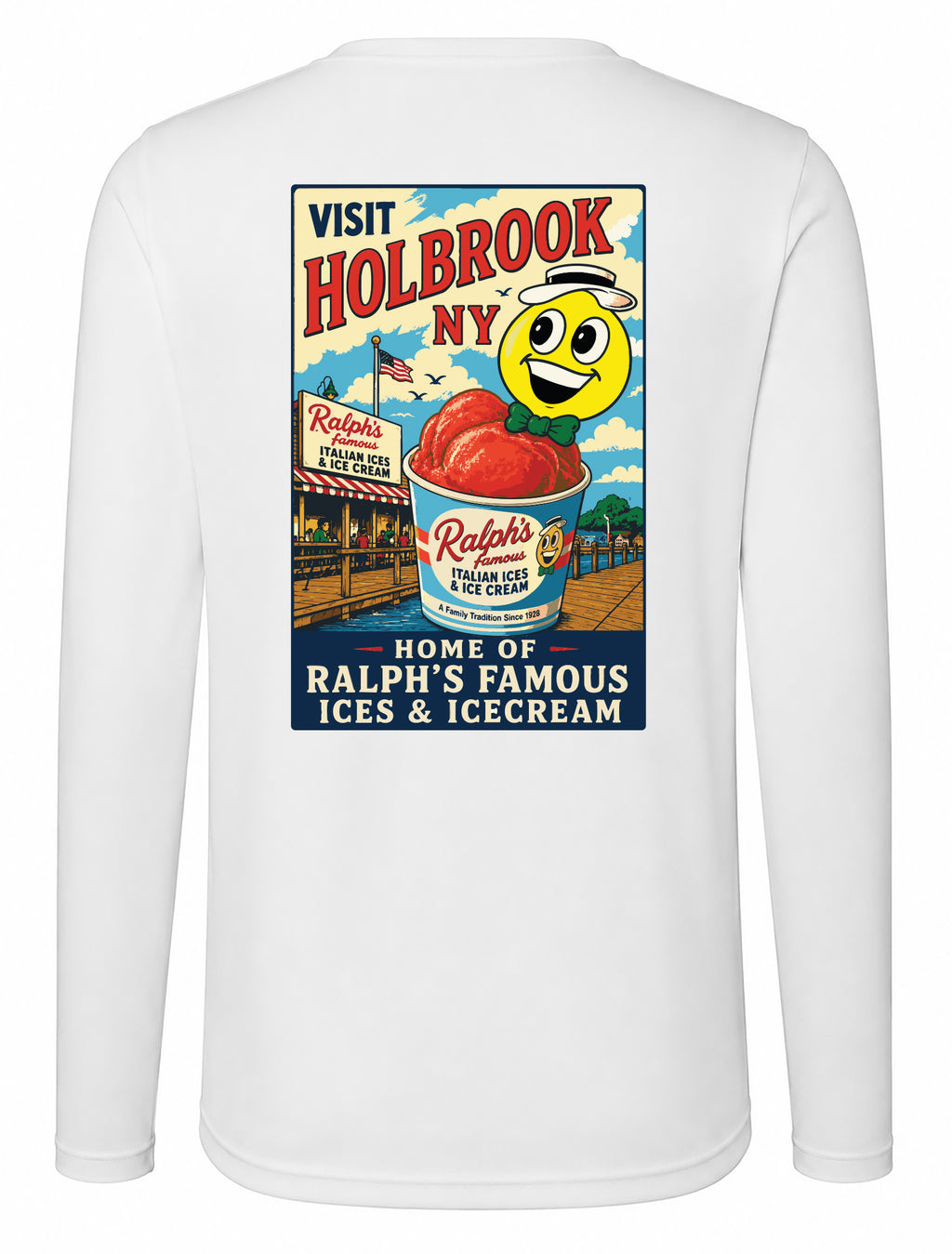Ralphs Famous Italian Ices & Ice Cream Holbrook NY UPF 50+ UV solar protection Long Sleeve Shirt