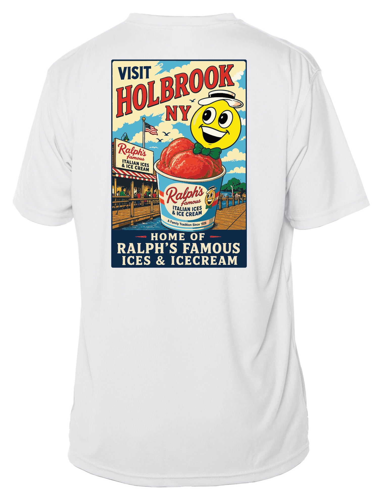 Ralphs Famous Italian Ices & Ice Cream Holbrook NY UPF 50+ UV solar protection Short Sleeve Shirt