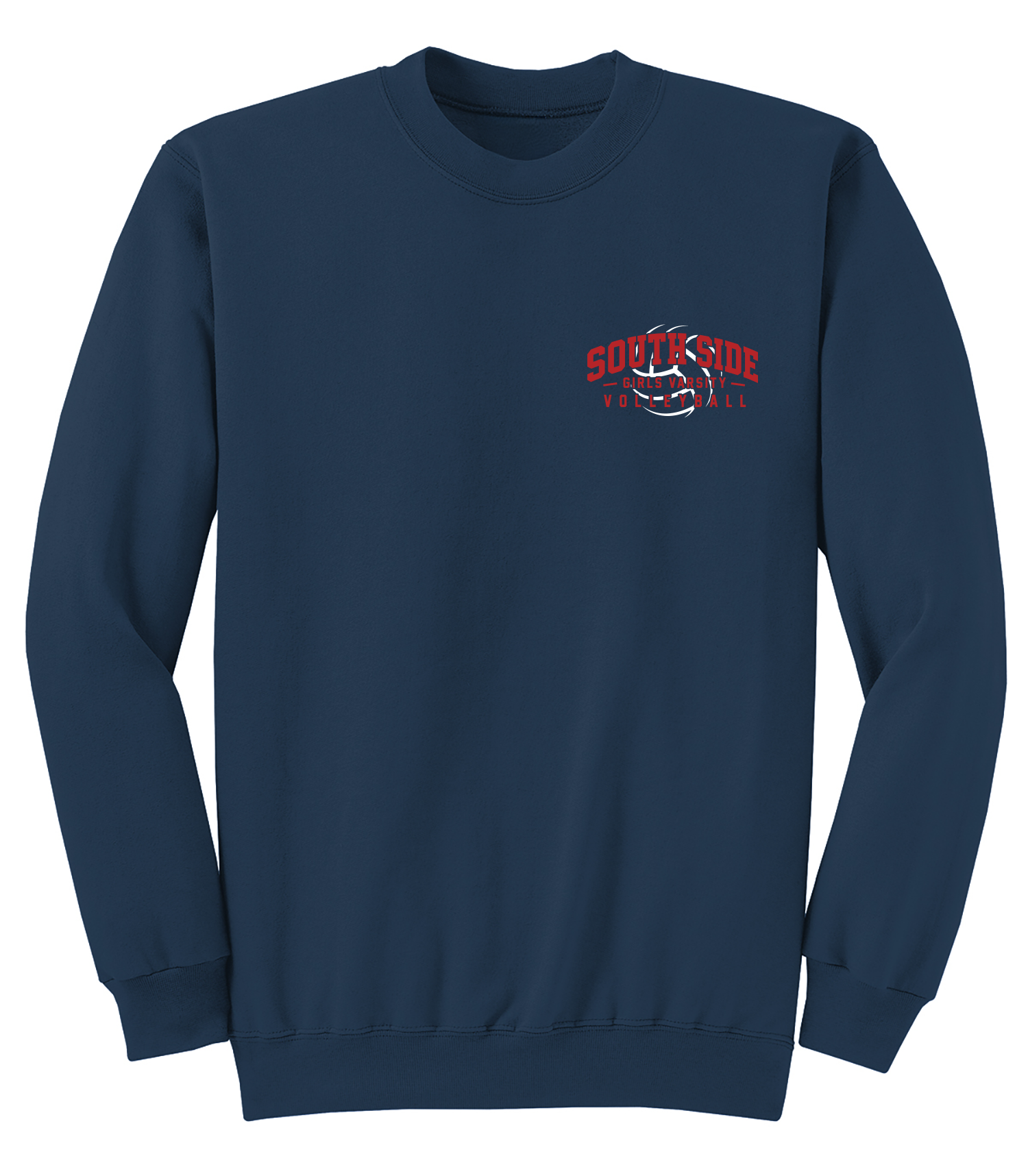 SOUTH SIDE GIRLS VARSITY VOLLEYBALL CREWNECK