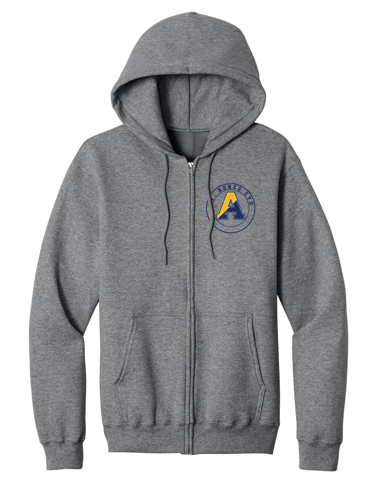 ST AGNES BASKETBALL FULL ZIP Hoodie