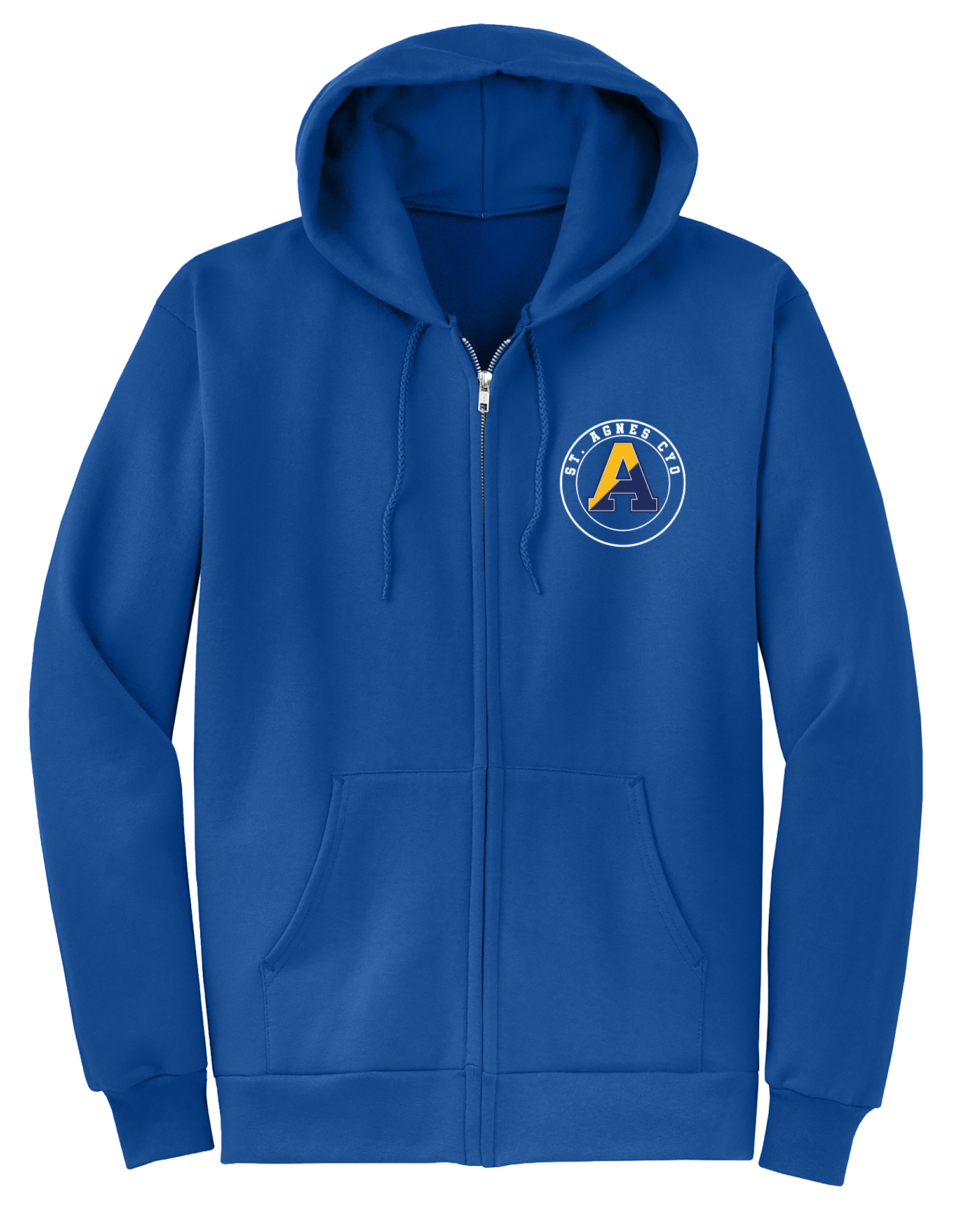 ST AGNES BASKETBALL FULL ZIP Hoodie