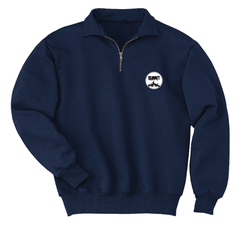 SUMMIT SUPPLY CO EMBROIDERED 1/4 ZIP