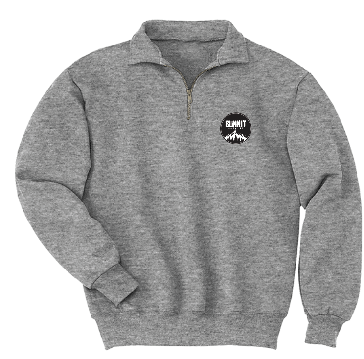 SUMMIT SUPPLY CO EMBROIDERED 1/4 ZIP