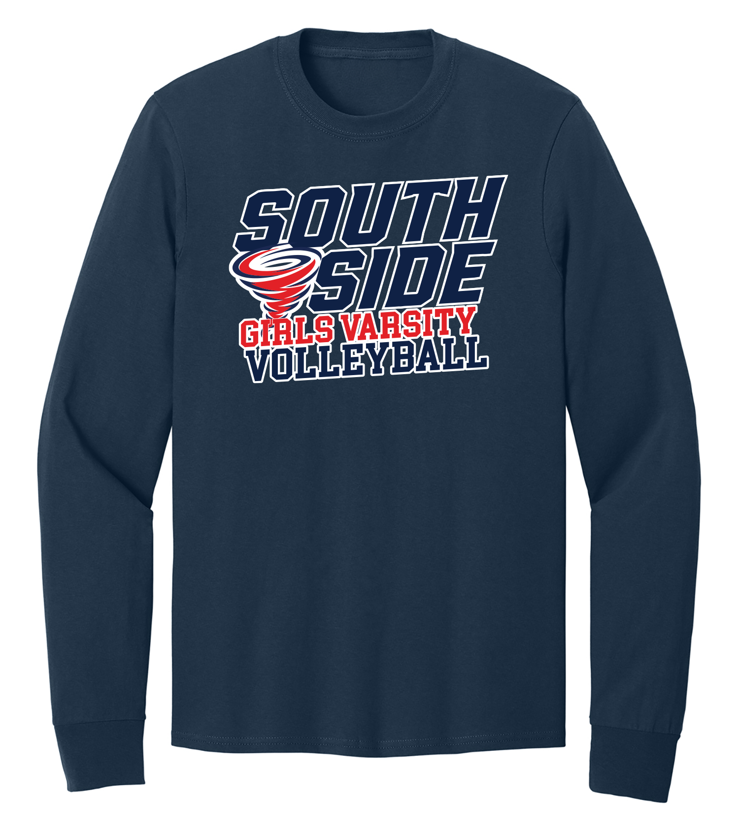 SOUTH SIDE GIRLS VARSITY VOLLEYBALL LS Tshirt