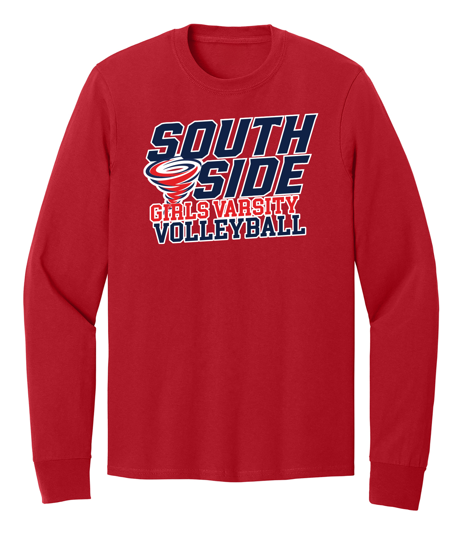 SOUTH SIDE GIRLS VARSITY VOLLEYBALL LS Tshirt